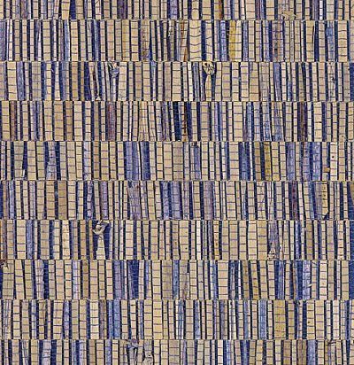 Обои из джута и фольги синие 40322 ARTE