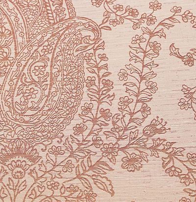 Текстильные обои с цеточным арнаментом в классическом стиле 213009 Calcutta