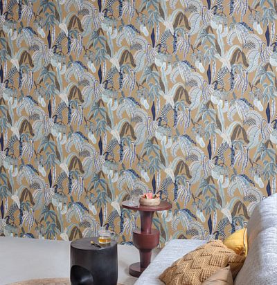 Обои с растительным дизайном ROM003 Khroma - 1